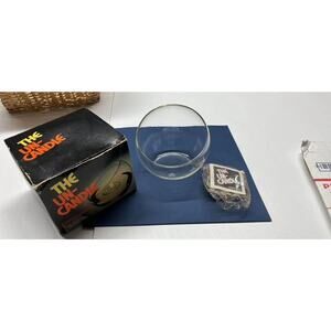 Vintage 1970s The Un-Candle Floating Candle W/ Original Box